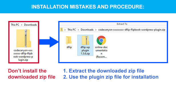 Installation of dFlip